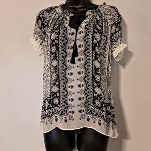 Joie shirt, New with Tags. Sheer like material.